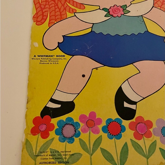 Hi I’m Sassie Paper Doll 1973 - Picture 3 of 6